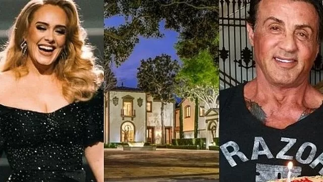 Adele compró la espectacular mansión de Sylvester Stallone por más de $ 50 millones