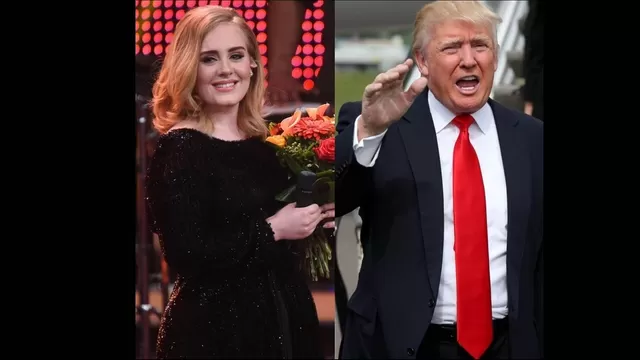 Adele no quiere que Donald Trump use su canción en campaña electoral