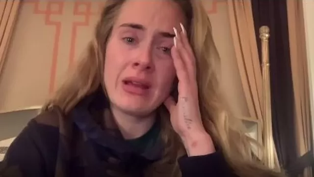 Adele rompe en llanto al anunciar la cancelación de sus conciertos por el Covid-19