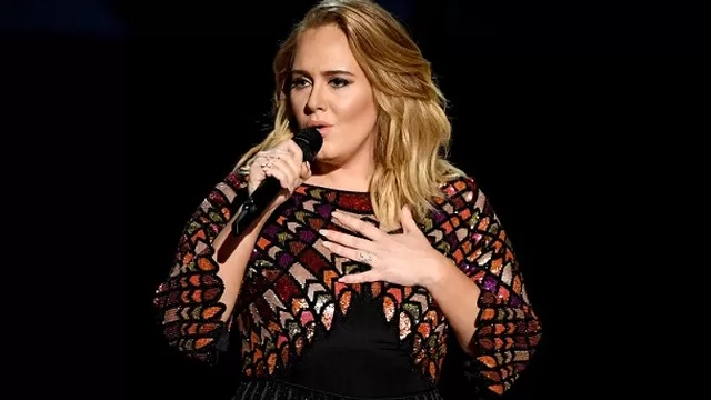 Adele no pudo asistir a presentaciones por un problema de salud / AFP