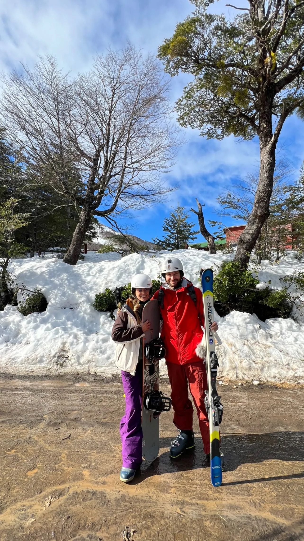 AFHS: María Grazia Gamarra y su familia disfrutan de la nieve en inolvidable viaje 
