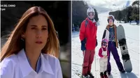 AFHS: María Grazia Gamarra y su familia disfrutan de la nieve en inolvidable viaje 