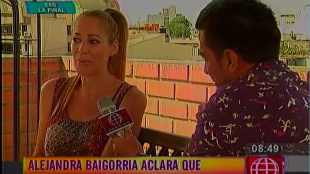 Alejandra Baigorria afirma que no es “la mejor amiga” de Edith Tapia