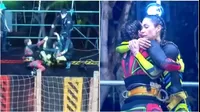 Alejandra Baigorria auxilió y dio conmovedor abrazo a Melissa Loza tras triunfo de la guerrera en circuito