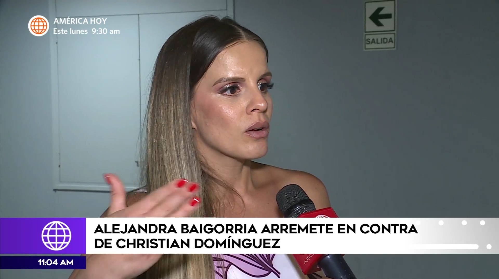Alejandra Baigorria arremetió contra Christian Domínguez por infidelidad a Pamela Franco / América Espectáculos