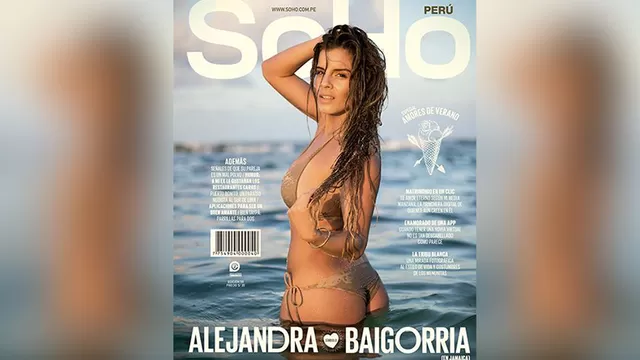 Alejandra Baigorria y su sensual sesión de fotos para revista Soho 