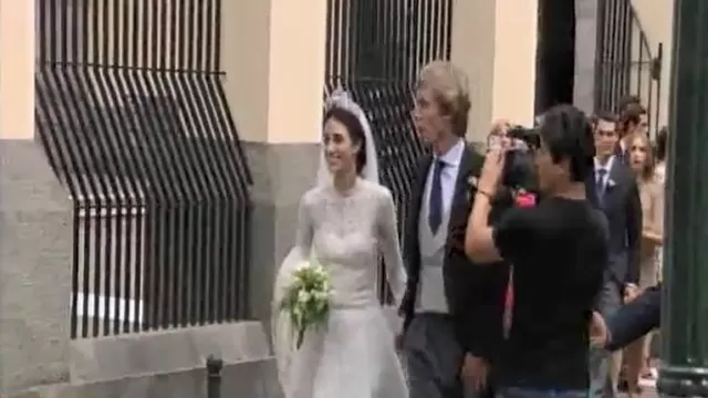Alessandra de Osma y príncipe Christian de Hannover se casaron en Lima