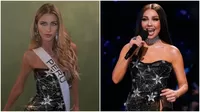 Alessia Rovegno impactó en cena del Miss Universo con mismo vestido que usó Thalía