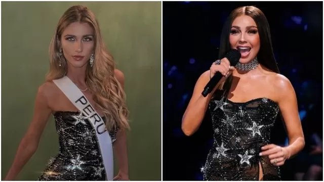 Alessia impactó en gala del Miss Universo con mismo vestido que usó Thalía 