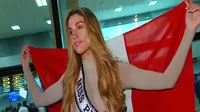 Alessia Rovegno se fue del Perú en busca de la corona del Miss Universo 