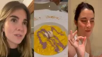 Alex Béjar: Sus amigas quedaron encantadas con la comida peruana en España, pero actriz no quedó conforme 