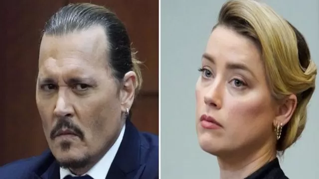 Amber Heard narró cómo fue agredida por Johnny Depp en su primer día de juicio / Fotos: AFP