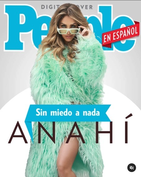 Anahí concedió entrevista a la revista People. Fuente: People