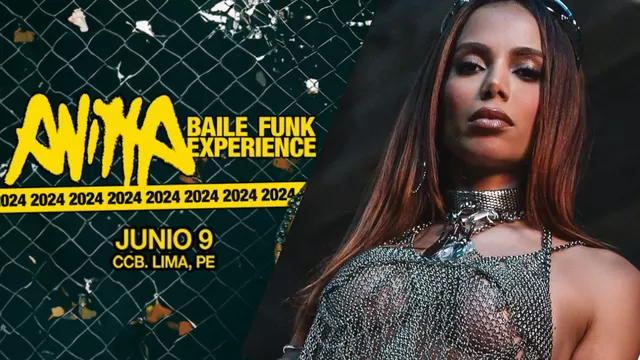 Anitta incluyó a Lima en su gira mundial ‘Baile Funk Experience’