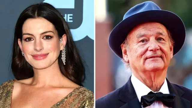 Anne Hathaway y Bill Murray alistan nueva película para todos sus fans
