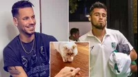 Anthony Aranda juega con gato de Melissa Paredes y ¿lanza indirecta a Rodrigo Cuba? :”Ahí viene el celoso”