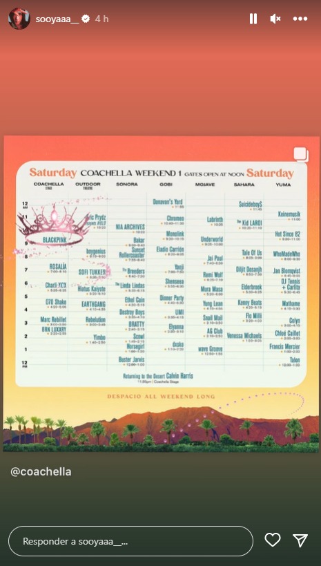  BLACKPINK en Coachella 2023: Jisoo emocionada por su presentación en el festival
