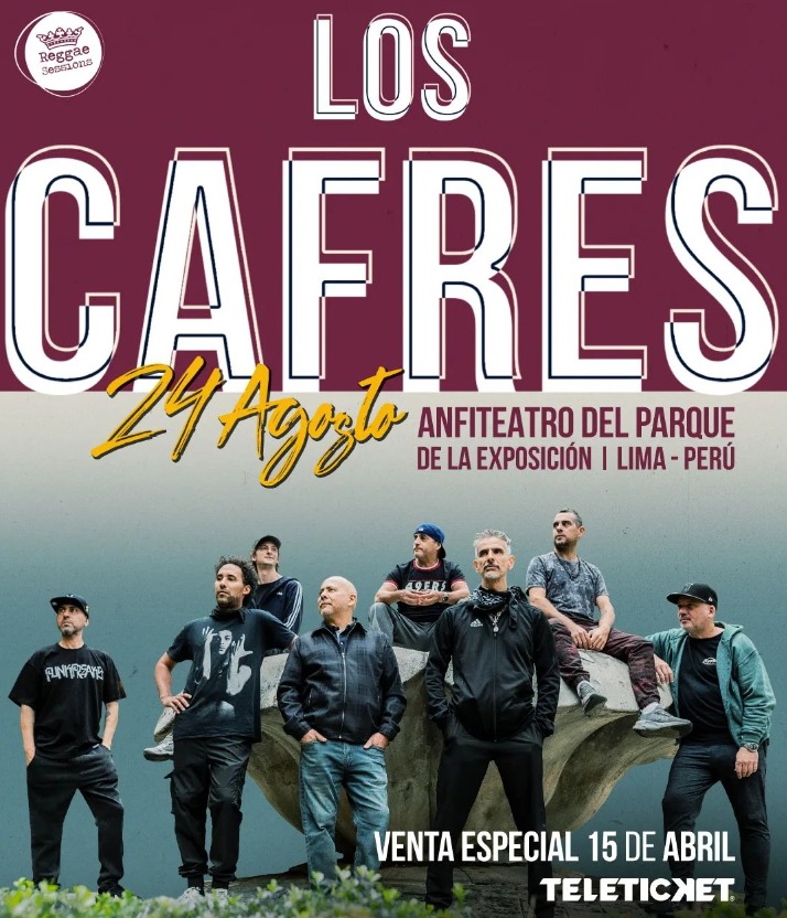 Los Cafres en Lima | Imagen: Instagram