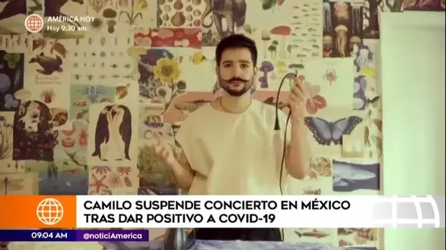 Camilo Echeverry canceló concierto en México tras dar positivo a COVID-19