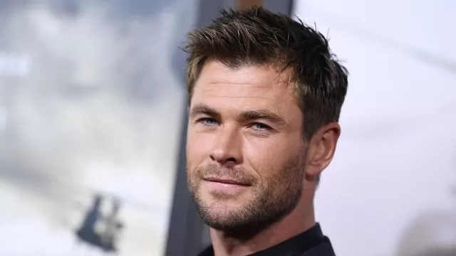 Chris Hemsworth asumirá menos roles tras su alto riesgo de padecer Alzheimer. Fuente: AFP