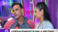 ¿Christian Domínguez se hará la vasectomía?