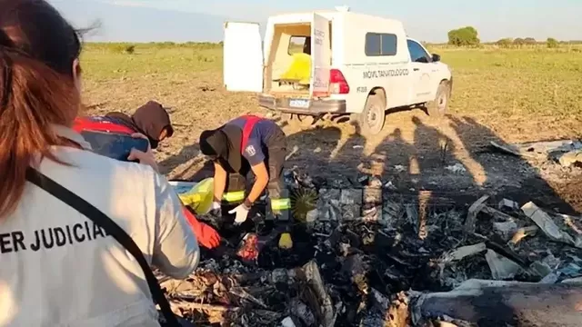 Cinco personas mueren en Argentina al estrellarse en un avión que habían robado. Foto: Diario Norte