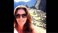 Cindy Crawford llegó al Perú y quedó encantada con Machu Picchu
