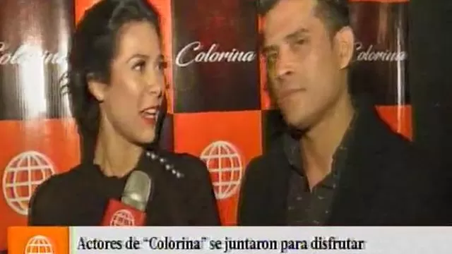 Colorina: Magdyel Ugaz y Christian Domínguez felices tras estreno