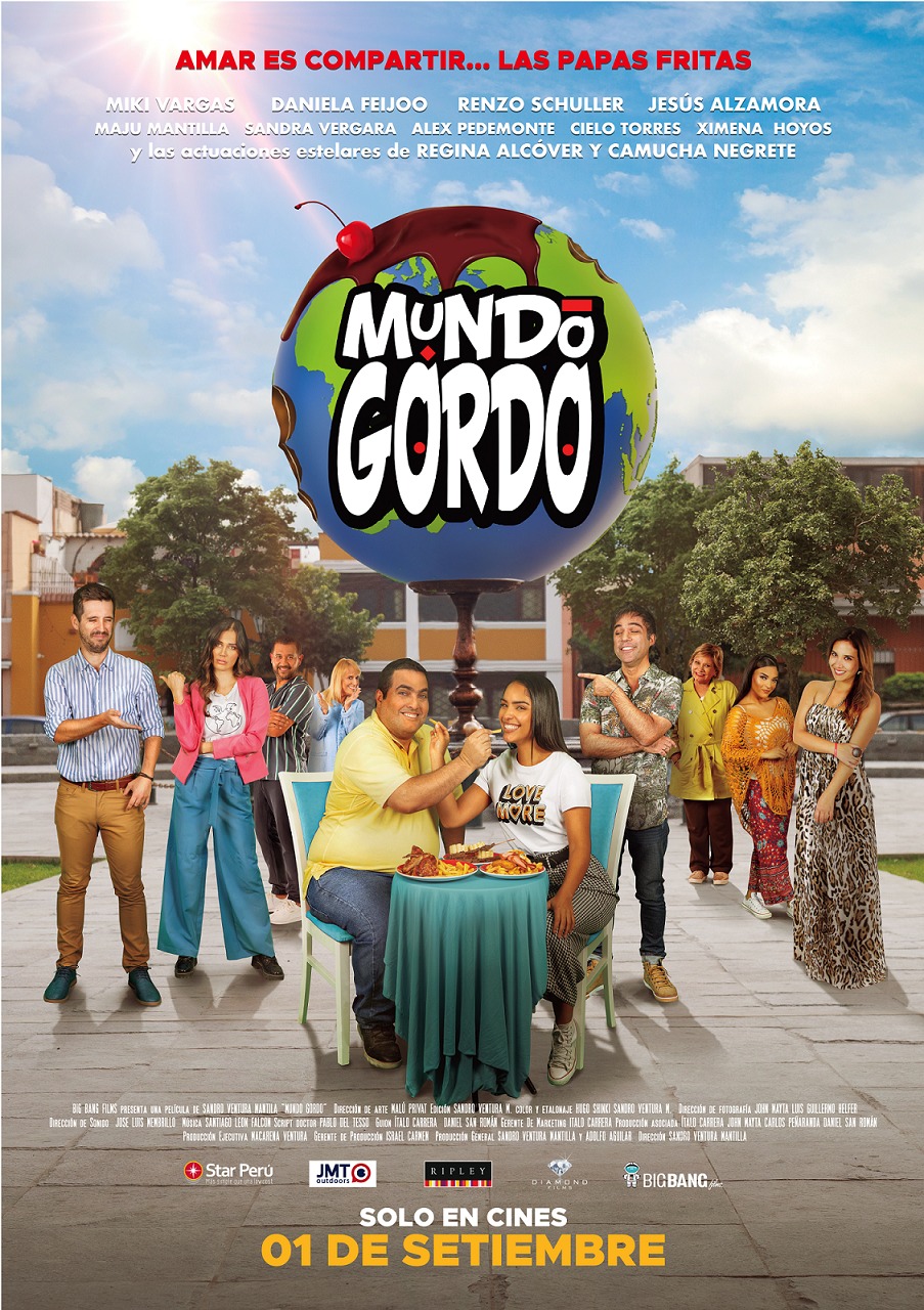 Comedia peruana Mundo Gordo lanzó su afiche oficial 