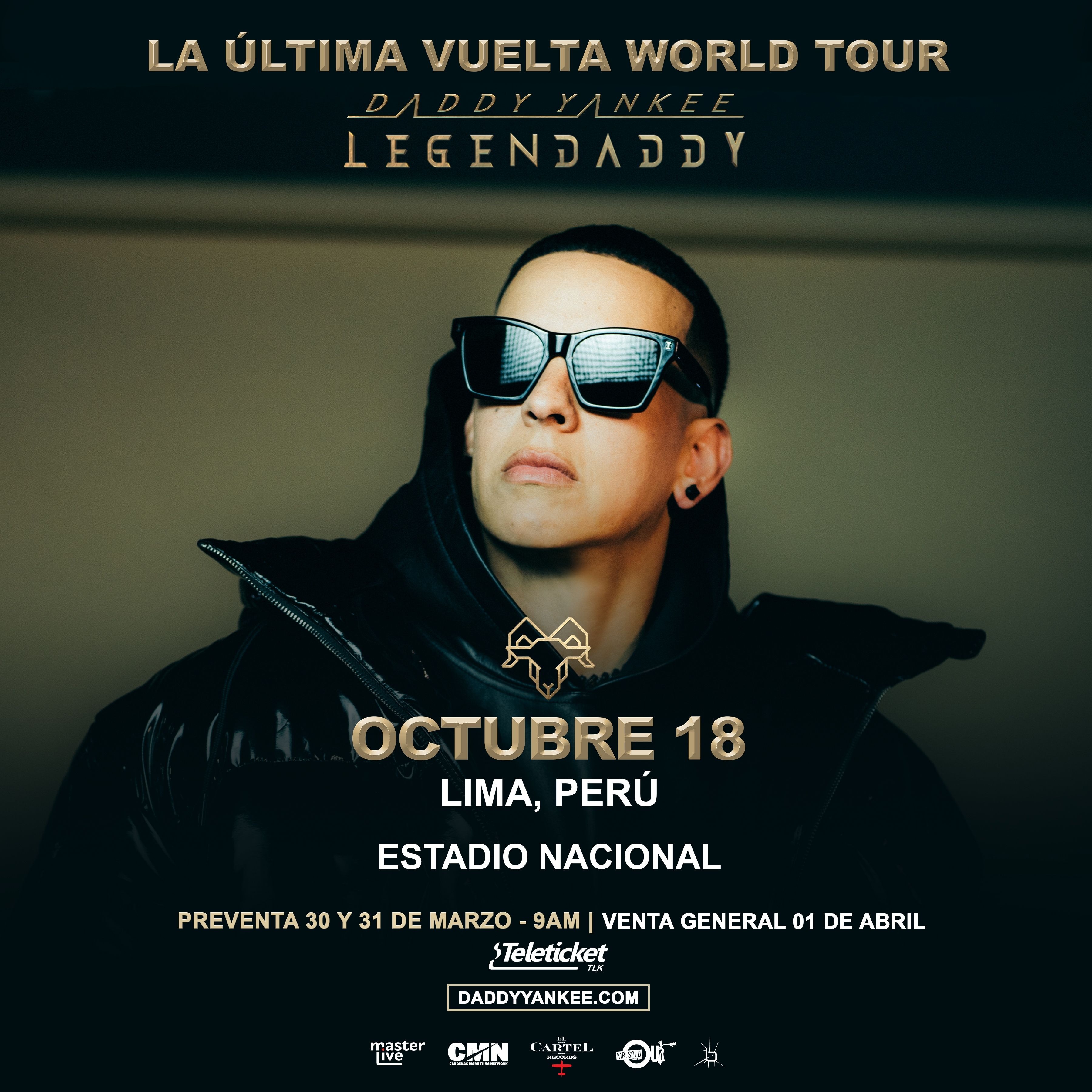 Daddy Yankee anunció que se retira de la música con última gira mundial que incluye a Perú