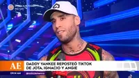 Daddy Yankee reposteó TikTok de Jota Benz, Ignacio Baladán y Angie Arizaga