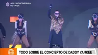 Daddy Yankee y lo mejor de la primera fecha de su concierto en Lima 