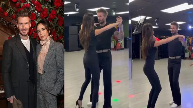 David y Victoria Beckham remecen a sus seguidores al ritmo de salsa