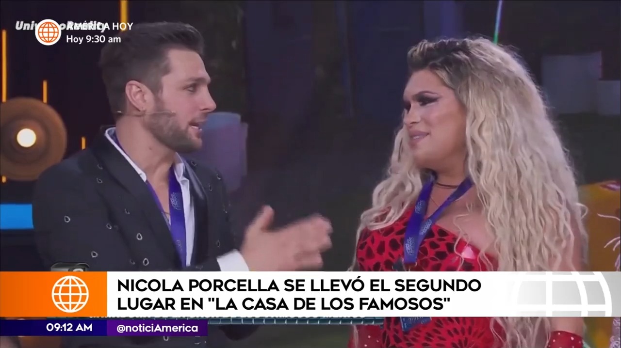 Nicola Porcella expresó su admiración por Wendy Guevara / Televisa