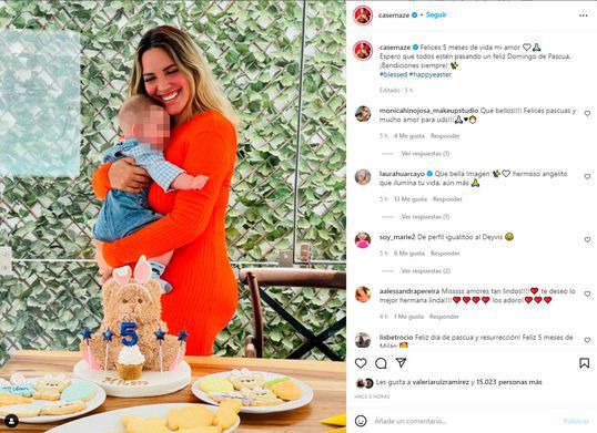 Deyvis Orosco: Cassandra Sánchez celebró emocionada los 5 meses de su hijo Milan