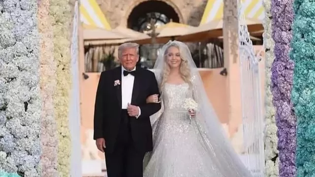   El discurso que Donald Trump dio en la boda de su hija Tiffany.