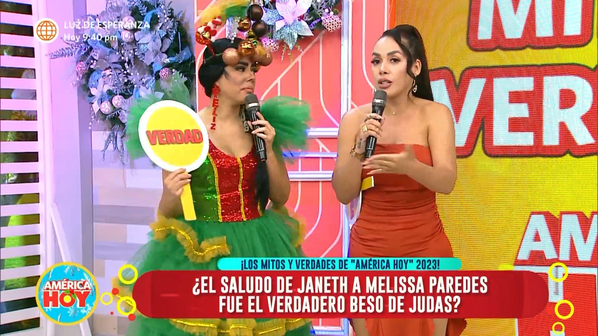Dorita Orbegoso criticó a Melissa Paredes. Fuente: AméricaTV