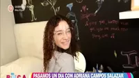 DVAB: Adriana Campos-Salazar presentó a su familia y mostró su talento para el canto