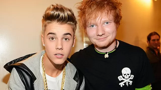 Ed Sheeran sorprendió cantando tema que le regaló a Justin Bieber