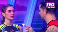 EEG: Korina Rivadeneira y Mario Hart se midieron en competencia