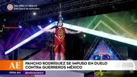 EEG: Pancho Rodríguez se impuso en duelo contra Guerreros México