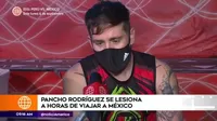 EEG: Pancho Rodríguez se lesiona a horas de viajar a México