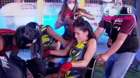 EEG: Tepha Loza sufrió lesión mientras competía con Rosángela Espinoza