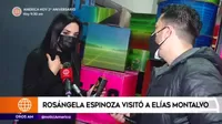 Elías Montalvo: Rosángela Espinoza revela episodio ocurrido antes del accidente