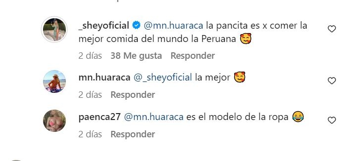 Sheyla Rojas responde a rumores de embarazo / Instagram