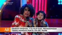 Ernesto Pimentel y su hijo Gael protagonizan tierno momento por el Día del padre
