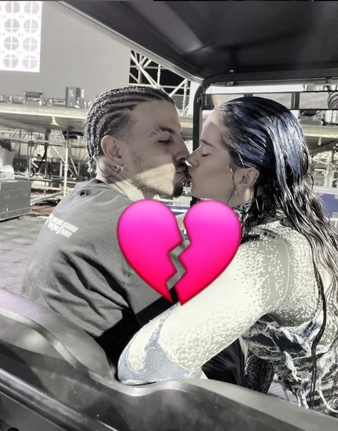 Rosalía y Rauw Alejandro rompieron su compromiso el 27 de julio de este año/Foto: Instagram