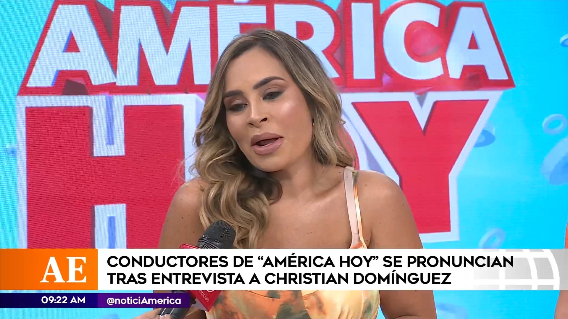 Ethel Pozo lamentó lo ocurrido con Christian Domínguez / América Hoy
