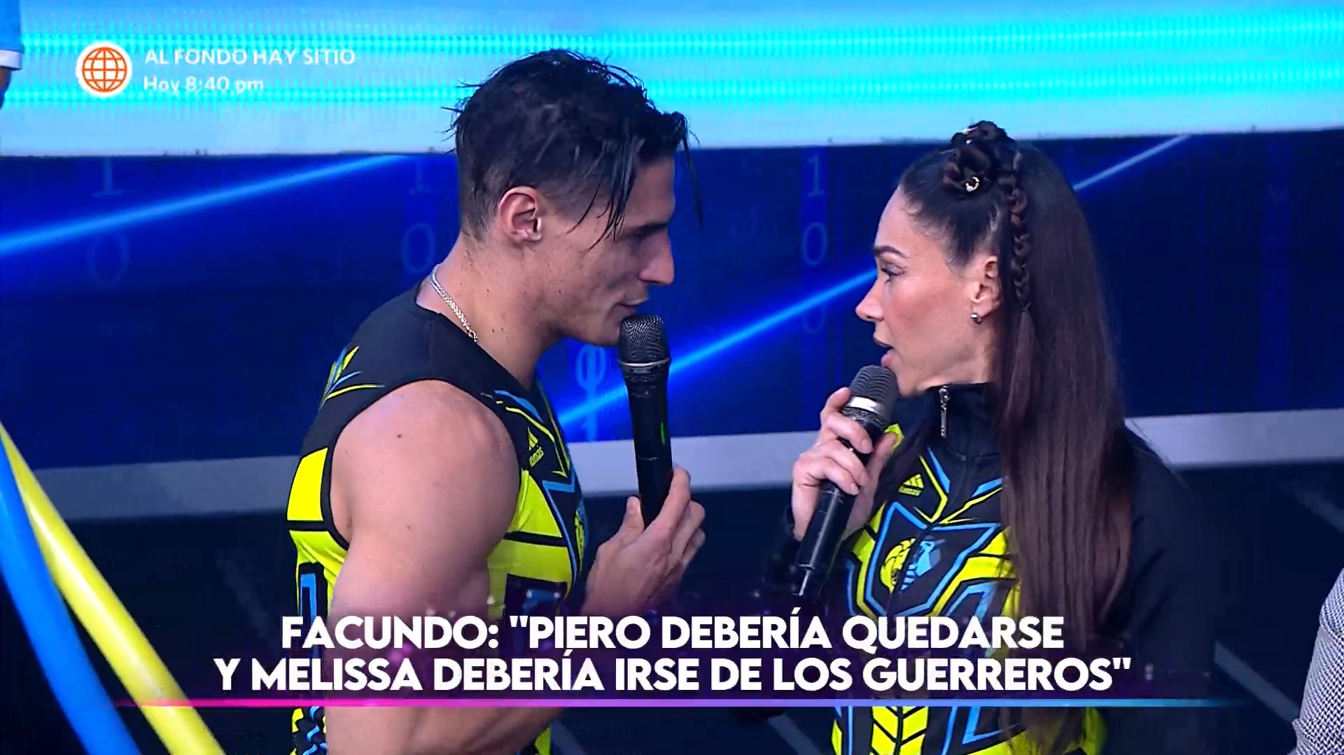 Facundo González encaró a Melissa Loza: “Tú deberías irte eliminada y Piero Arenas quedarse”