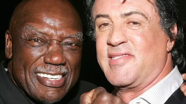 Tony Burton y Silvester Stallone Foto: Getty Images